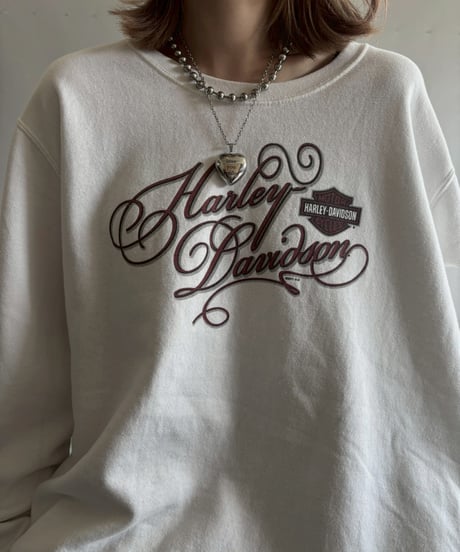 【USED】 11's HARLEY DAVIDSON Sweat Top / 251004-015
