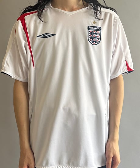 【USED 】UMBRO ENGLAND Soccer Shirt /240603-048