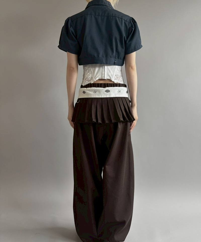 CHINATSU AOYAMAリメイクゲームシャツ Chinatsu Aoyama】 RE Makers Shirt Navy / 260702