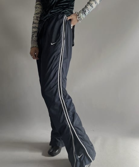 【USED 】 Nike nylon Line Pants/ 231202-021