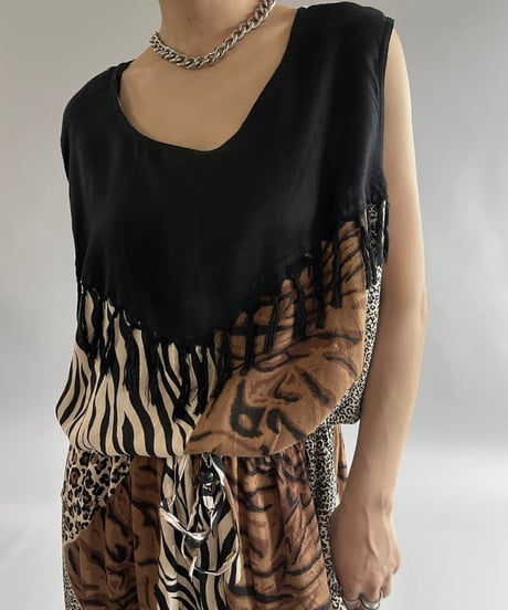 【USED】 Leopard Patterned N/S Set Up /240907-040