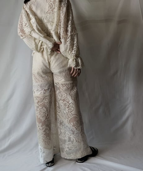 【RE;CIRCLE】 RE Lace Pants③/ 210801-066