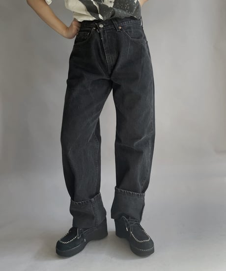 【USED】 Levi's 550 Denim Pants Black / 230204-019