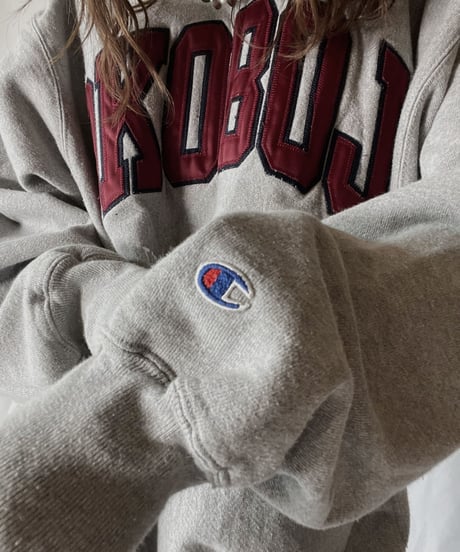 【USED】  Champion Reverse Weave Sweat OKOBOJI/211116-038