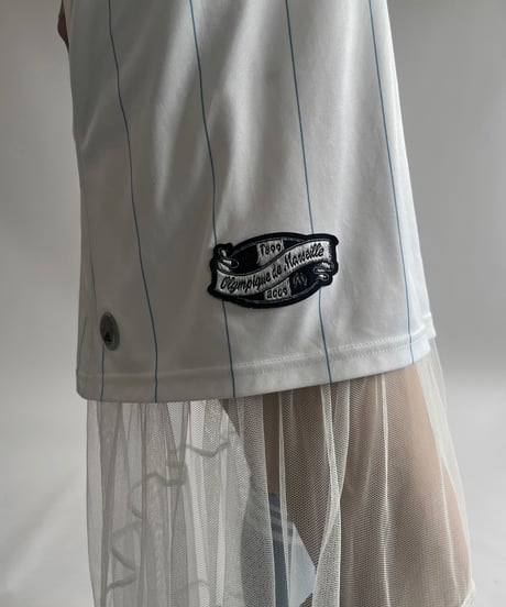 【USED】 adidas 09~10's Olympique Marseille Soccer Shirt/ 250607-022