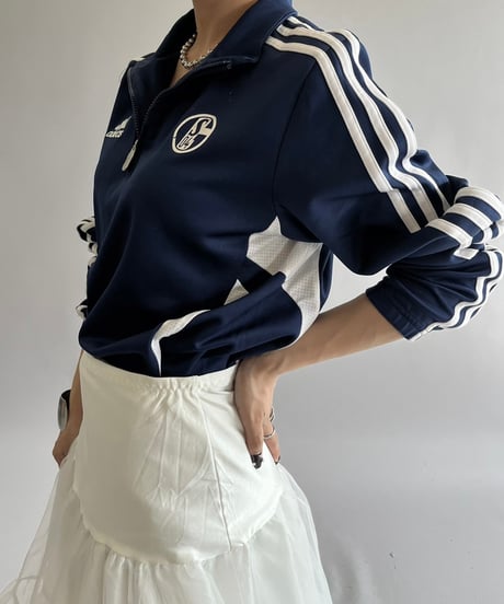 【USED】 adidas SCHALKE Jersey Top /240921-008