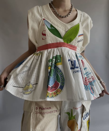 【RE;CIRCLE】RE Eco-Friendly Bag Camisole Bustier / 230525-024