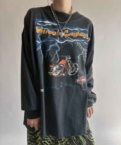 【USED】 HARLEY DAVIDSON L/S T-shirt / 251004-028