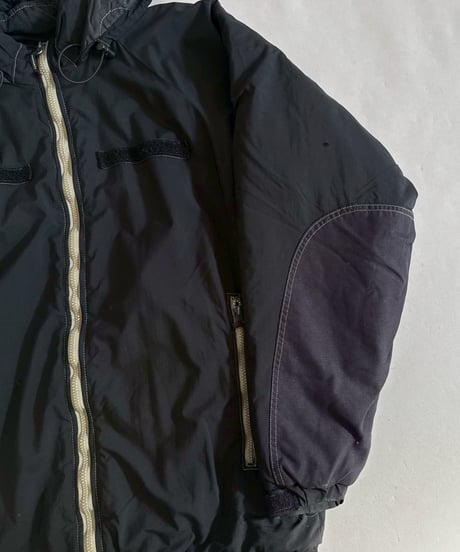 【USED】 U.S Army ECWCS Level7 Primaloft Parka Over Dyed Black MIDIUM-LONG/ 251222-005
