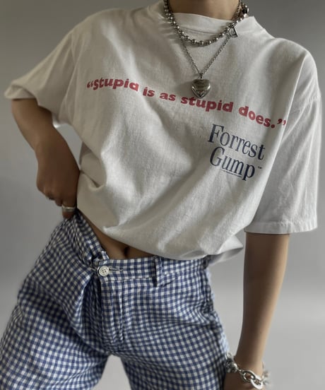 【USED】 Made in USA 90's All Sport Forrest Gump T-Shirt /240729-059