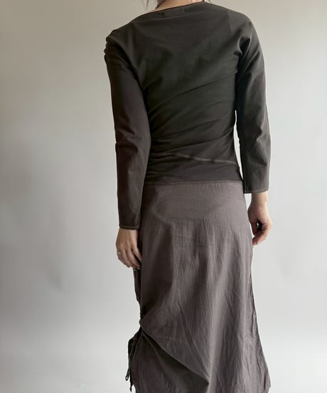 【USED】 Cop.Copine Asymmetry Design L/S One-Piece /251014-030