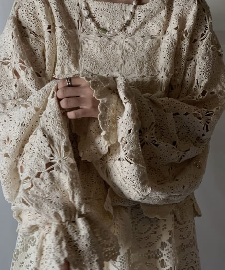 【RE;CIRCLE】 RE Lace L/S One-price④/210801-063