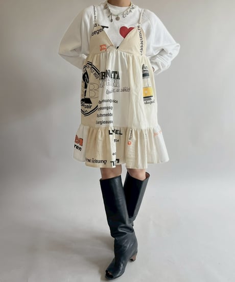 【RE;CIRCLE】 Re Eco Bag Back Lace Up Cami  /  250417-017