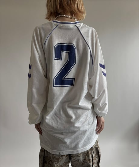 【USED】  Hummel 90's Real Madrid Soccer Shirt / 250607-018