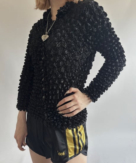 【USED】L/S Popcorn Pullover Top /250816-001