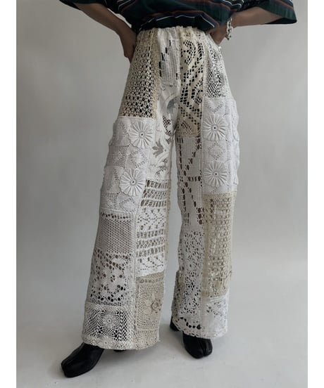 【RE;CIRCLE】RE Patchwork Pants  / 220818-015