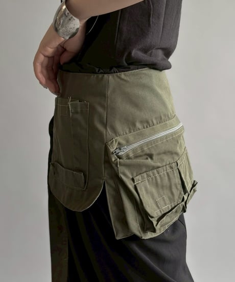 【RE;CIRCLE】  RE Fishing Vest Belt Bag / 260528-012