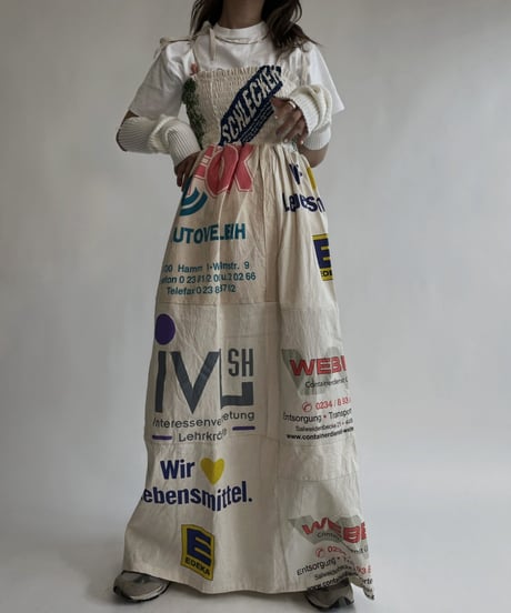 【RE;CIRCLE】 RE Eco-Friendly Bag Shirring One-piece / 220825-017