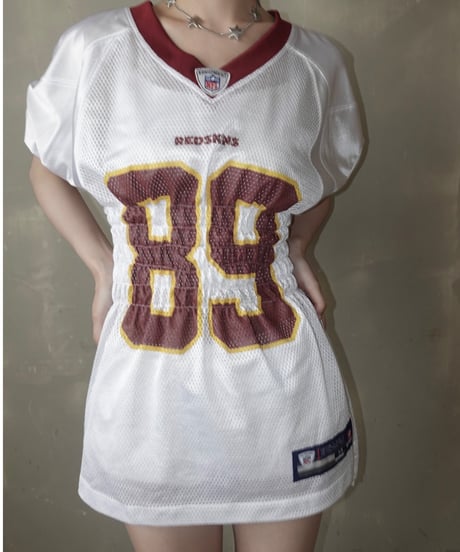 【RE;CIRCLE】 Re Shirring Football Shirt  /  250724-037