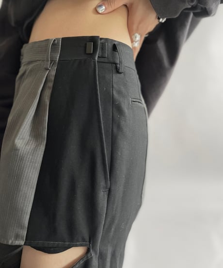 【RE;CIRCLE】 Re Suit Slit Pants/ 241003-007