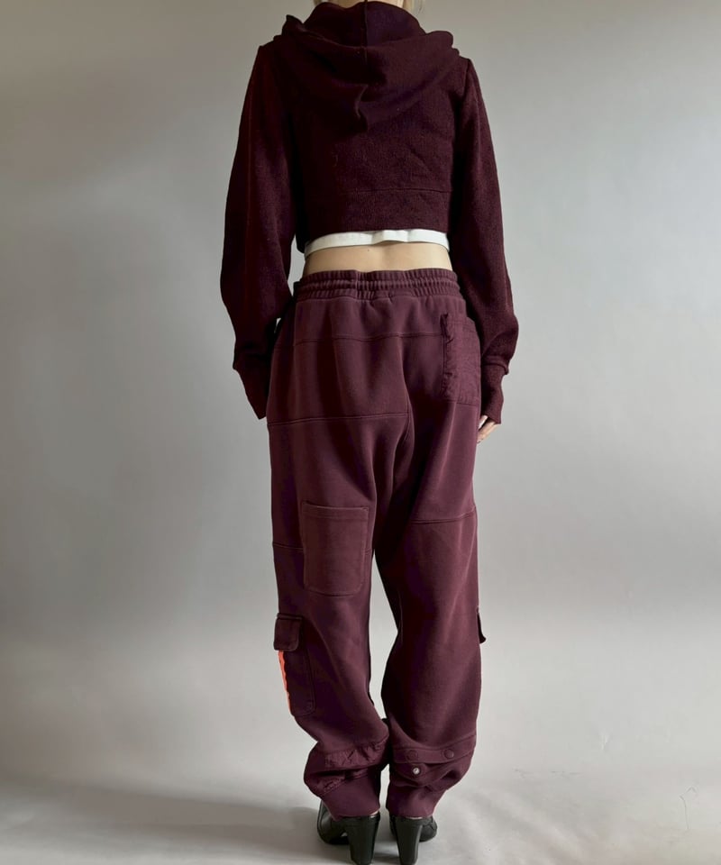  IVY PARK バーガンディ トレーナー 36 USED】 adidas × IVY PARK Design Sweat Pants / 2