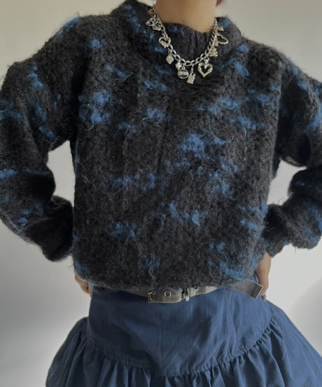 【USED】  Pattern Knit Top /250111-020