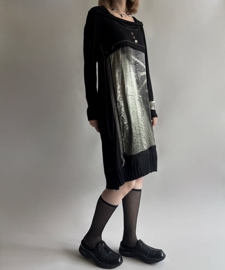【USED】 L/S hooded design One-Piece  /250906-023