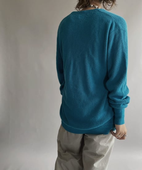 【USED】  The Fox Collection Acrylic Knit Cardigan / 221008-024