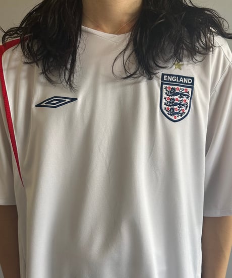 【USED 】UMBRO ENGLAND Soccer Shirt /240603-049