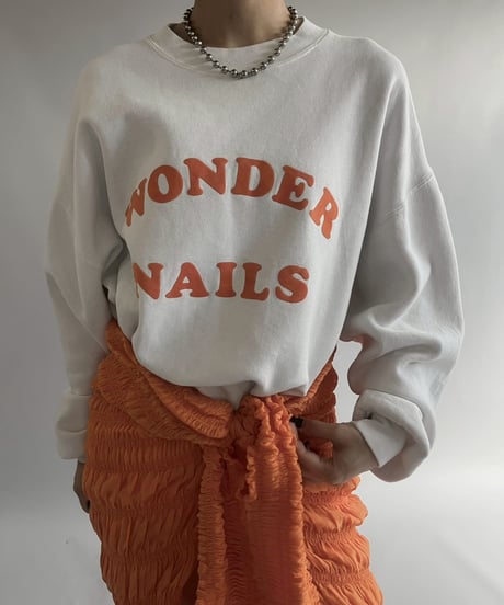 【USED】 90's JERZEES WONDER NAILS Sweat  /251012-009