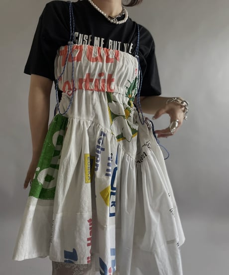 【RE;CIRCLE】RE Eco-Friendly Bag Code Camisole Middle One-piece / 240516-033