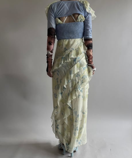 【USED】 Design Bra Top & Sleeve  / 250531-003