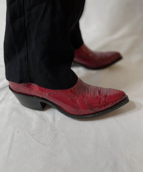 【USED】 Western  Leather Shoes/210826-004