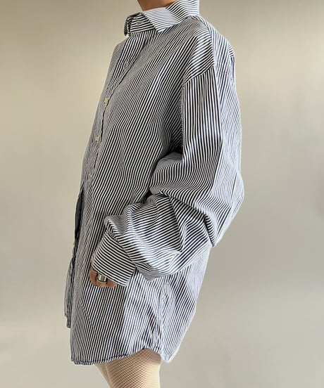 【USED】 Polo Ralph Lauren Stripe Shirt /250125-018