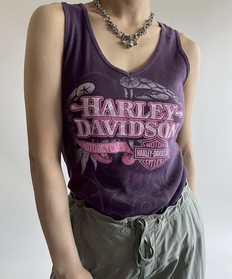 【USED】 Made in USA HARLEY-DAVIDSON Tank Top / 250524-014