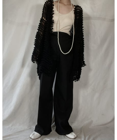 【USED】   Knit Long Cardigan/211216-031