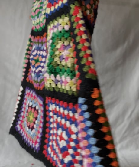 【RE;CIRCLE】 RE Granny Knit Long Skirt①/211014-012