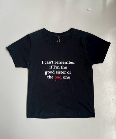 【USED】 RESIZED message T-Shirt / 250830-014