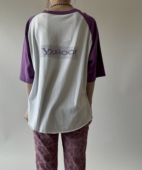 【USED】 YAHOO! Raglan T-Shirt/ 250628-015