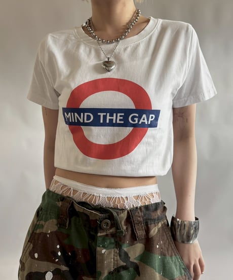 【USED】 RESIZED MIND THE GAP T-Shirt / 250830-016