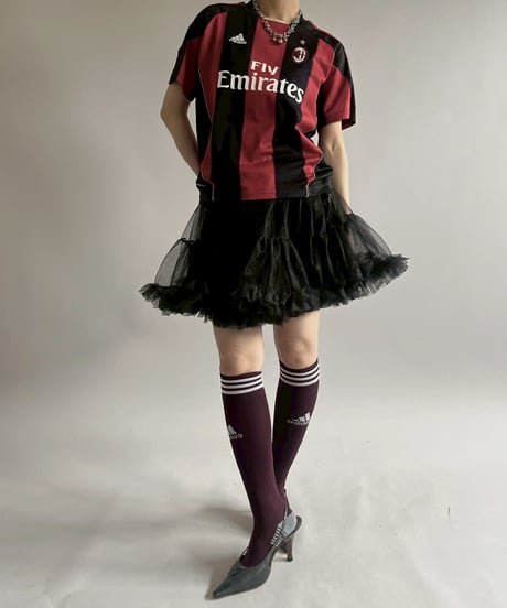 【USED】 10~11's adidas AC Milan Soccer Shirt/ 250607-027