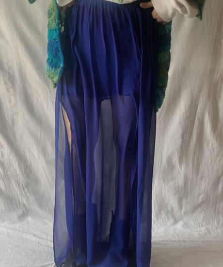 【USED】 See-through Long Skirt/210303-029