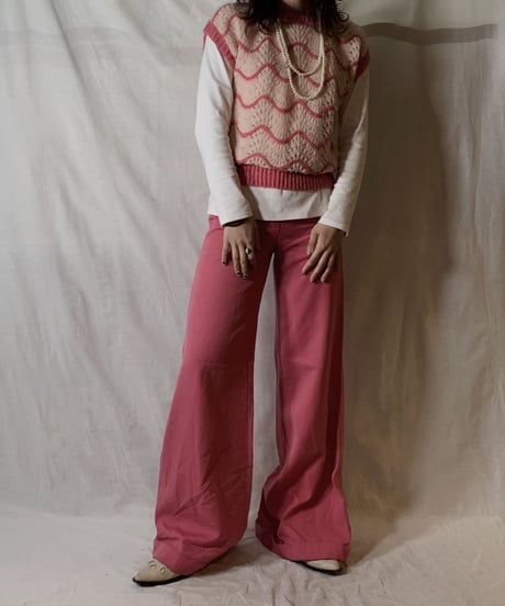 【USED】 Flared Pants /210303-025