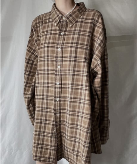 【USED】     Ralph Lauren Plaid Shirt/211202-033