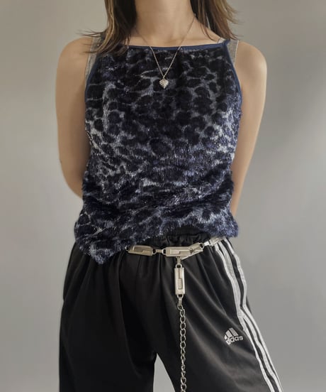 【USED】  Leopard Pattern Camisole top / 230624-020