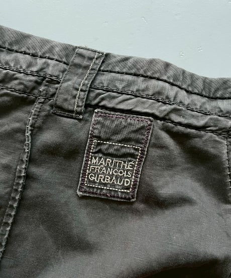 【USED】 MATITHE FRANCOIS GIRBAUD Made in ITALY 100% Linen Skirt  / 250517-012
