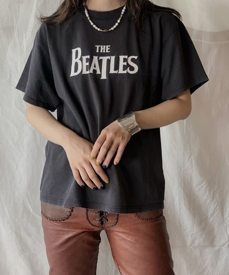 【USED】 S/S T-shirt THE BEATLES/210526-028