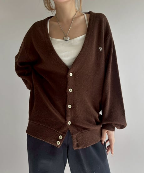 【USED】 Made In USA Christian Dior Acrylic Cardigan / 260110-008