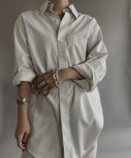 【USED】 Brooks Brothers L/S Strip Shirt /230608-007
