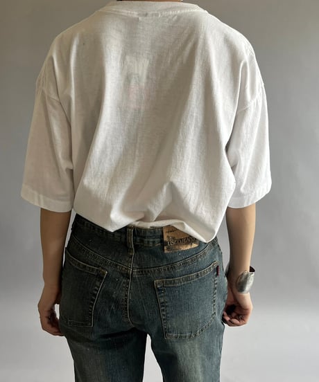 【USED】Made in USA Screen Stars Vest 90's PILGRIM T-Shirt /240824-041